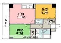 広島県広島市安佐南区西原1丁目の賃貸マンションの間取り