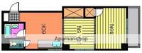 広島県広島市中区本川町2丁目の賃貸マンションの間取り