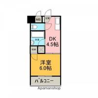 広島県広島市西区己斐本町2丁目の賃貸マンションの間取り