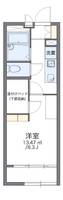 レオパレスシナジーの間取り