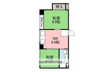 広島県広島市中区十日市町2丁目の賃貸マンションの間取り