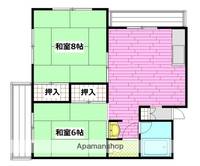 広島県広島市東区牛田新町3丁目の賃貸マンションの間取り