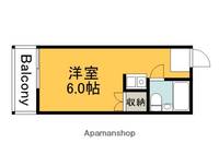 広島県広島市東区曙2丁目の賃貸マンションの間取り