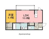 広島県広島市安佐南区古市2丁目の賃貸マンションの間取り
