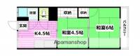 広島県広島市安芸区船越1丁目の賃貸マンションの間取り