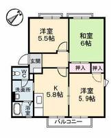 物件の間取り画像