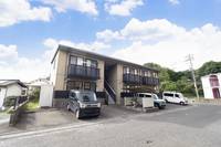 広島県広島市安佐北区落合南9丁目の賃貸アパートの外観