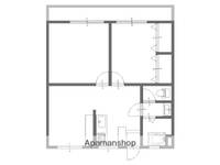 広島県広島市東区戸坂南2丁目の賃貸マンションの間取り