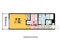 広島県広島市西区中広町2丁目の賃貸アパートの間取り