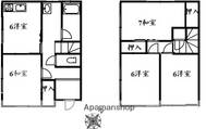 広島県広島市西区高須4丁目(一戸建)の賃貸物件の間取り