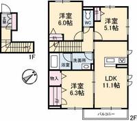 物件の間取り画像