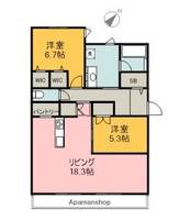 物件の間取り画像