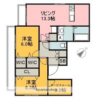 物件の間取り画像