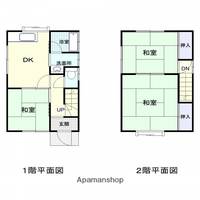 広島県広島市安佐北区口田南1丁目(一戸建)の賃貸物件の間取り