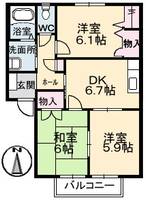 物件の間取り画像