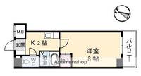 広島県安芸郡府中町宮の町1丁目の賃貸マンションの間取り