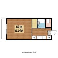 広島県東広島市西条町田口の賃貸アパートの間取り