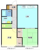 物件の間取り画像