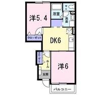 サンヒルズYKの間取り