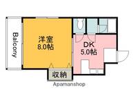 広島県広島市南区宇品御幸5丁目の賃貸マンションの間取り