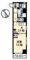 物件の間取り画像
