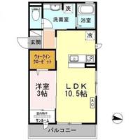 エルマーナA棟の間取り