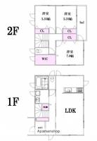 物件の間取り画像