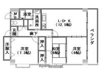 物件の間取り画像
