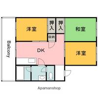 カルチェ川内の間取り