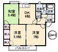 物件の間取り画像