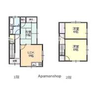 広島県広島市安佐南区緑井8丁目(一戸建)の賃貸物件戸建ての間取り
