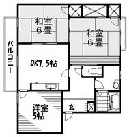 フレグランス上野の間取り