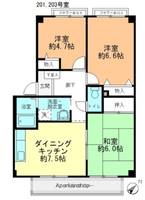 フォブールK’Sの間取り