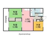 RKマンションの間取り