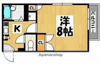 己斐上タウンAの間取り