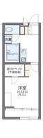 レオパレスTHUBAKIの間取り