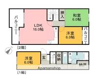 物件の間取り画像
