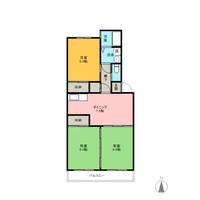 第3桂マンションの間取り