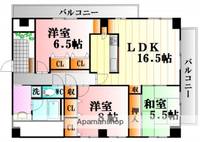 物件の間取り画像