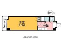 広島県広島市安佐南区中筋4丁目の賃貸マンションの間取り