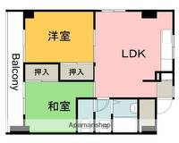 コーポ安古市の間取り
