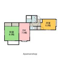ユアコート江波東の間取り