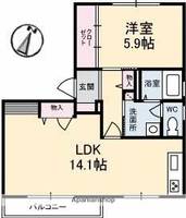 物件の間取り画像