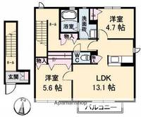 物件の間取り画像