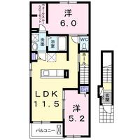 プランタンFの間取り