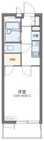 レオパレスコモディタ104の間取り