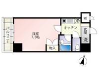 広島県広島市南区東雲本町1丁目の賃貸マンションの間取り