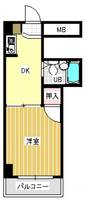 CK東雲ビル202号室の間取り