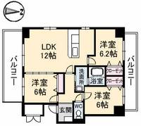 物件の間取り画像