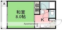 広島県東広島市西条中央4丁目の賃貸アパートの間取り